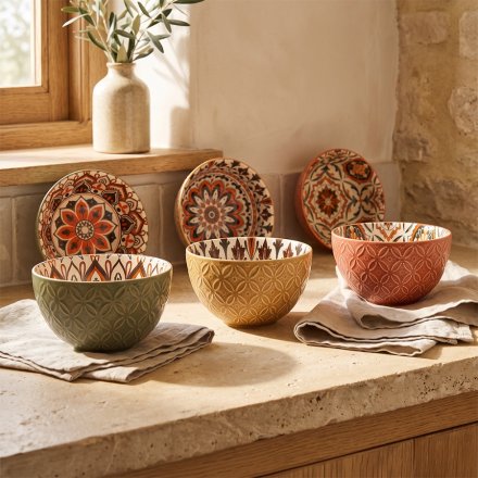 3/A Tuscany-Inspired 13cm Bowls, 13cm 