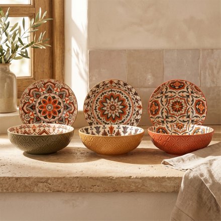 3/A Tuscany Ceramic Bowl, 22cm 