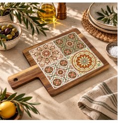 Beautiful serving tray perfect for artisanal cheeses, cured meats, and fresh fruit