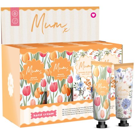 Treat Mum with this beautifully scented hand cream enriched with peach, lavender and honey