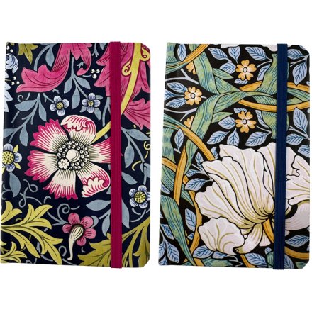 A6 William Morris Compton & Pimpernel Notebook, 15cm