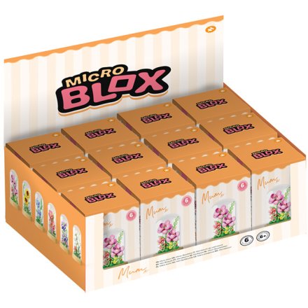Enjoy crafting a stunning floral arrangement with this simple Micro Blox kit perfect for Mother's Day