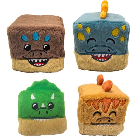 Squish Blox Dinosaur Memory Foam Plush Squeezy Toy, 7cm 