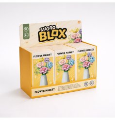 Create beautiful flower arrangements with this fun and easy-to-assemble Micro Blox kit.