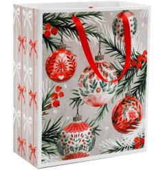 A cheerful and stylish gift bag ideal for all your festive presents