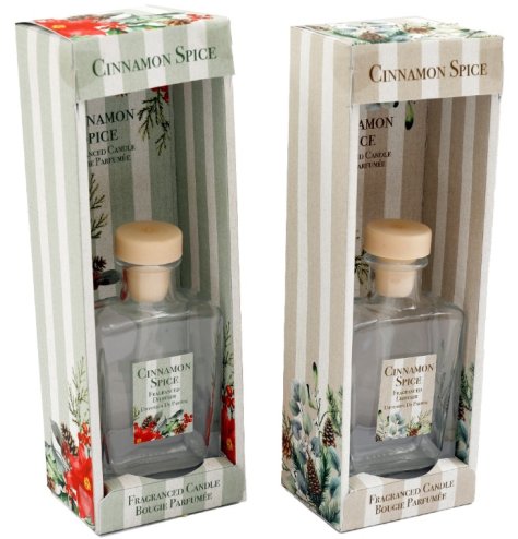 Bring seasonal warmth to your home with this refined cinnamon-scented diffuser
