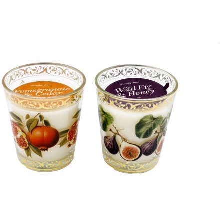 2/A Scented Fig Candle Pot, 10cm 