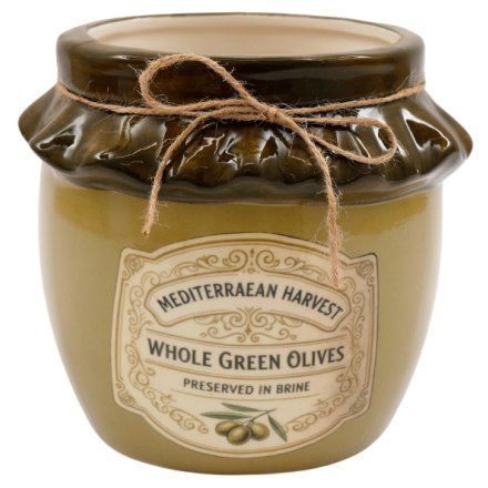 Olive Pot Planter, 16cm 