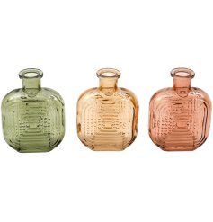 hic, retro, and full of vintage character, our embossed glass potion bottles 