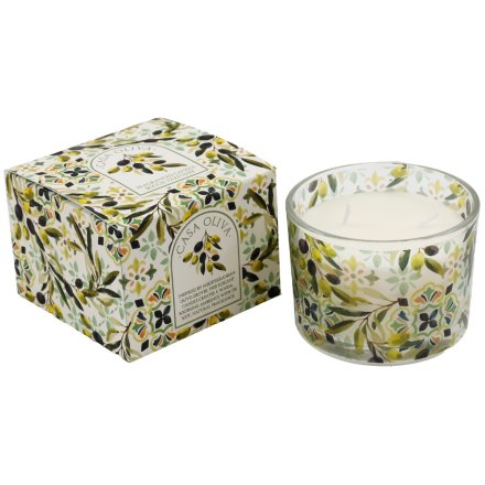 Casa Oliva Fragrant Candle, 11cm