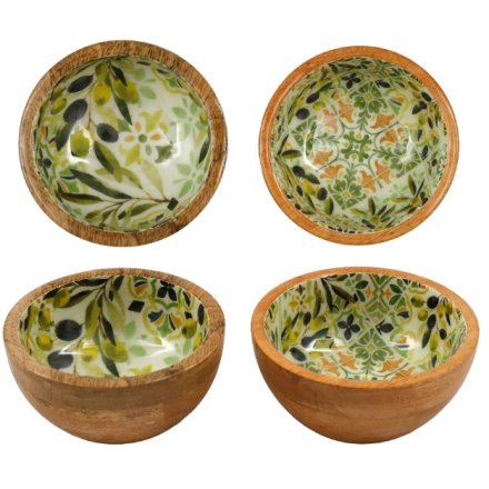 11cm Casa Oliva Enamelled Bowl