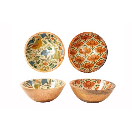 17.5cm Larkwood Enamelled Bowl, 2/A