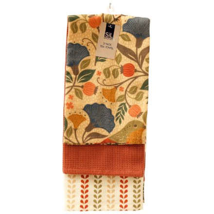 Pk3 Larkwood Tea Towels