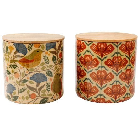 2/A Larkwood Storage Jar, 15cm 