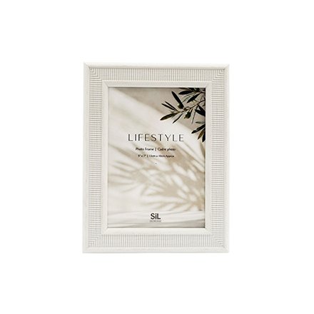 5x7 White Photo Frame 