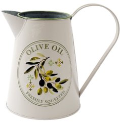 a stylish olive design jug vase