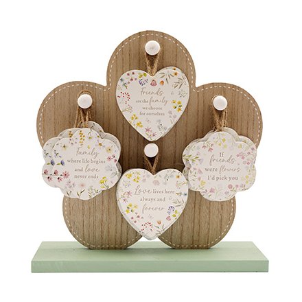 Spring Worded Decorations Set, 30cm 