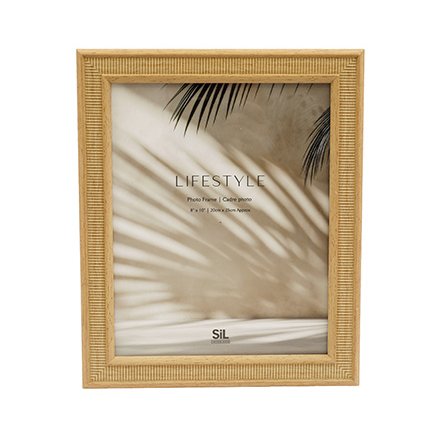 Ribbed Edge Photo Frame in 8x10"