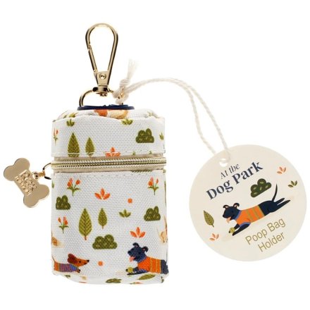 Dog Park Poo Bag Holder, 8cm 