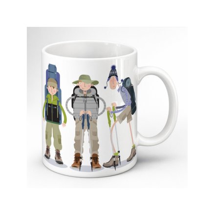 Pink Pig Walkers Mug, 9.5cm 