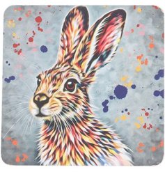 A charming hare design from Aquamarine Art