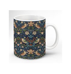 A richly patterned mug featuring Morris’s iconic birds, flowers and foliage