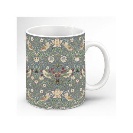 William Morris Strawberry Thief Slate Mug